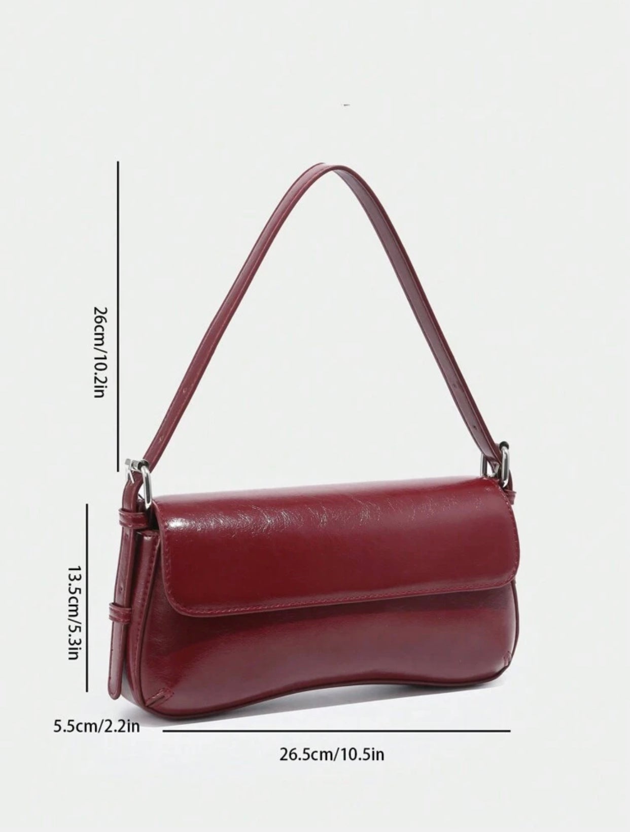 Claret Elegance Bag